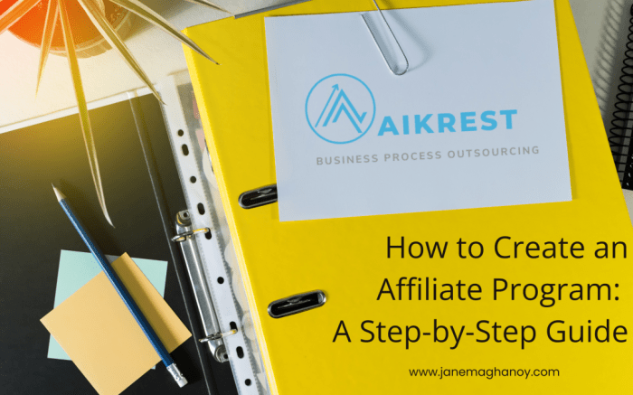 Creating an Affiliate Program